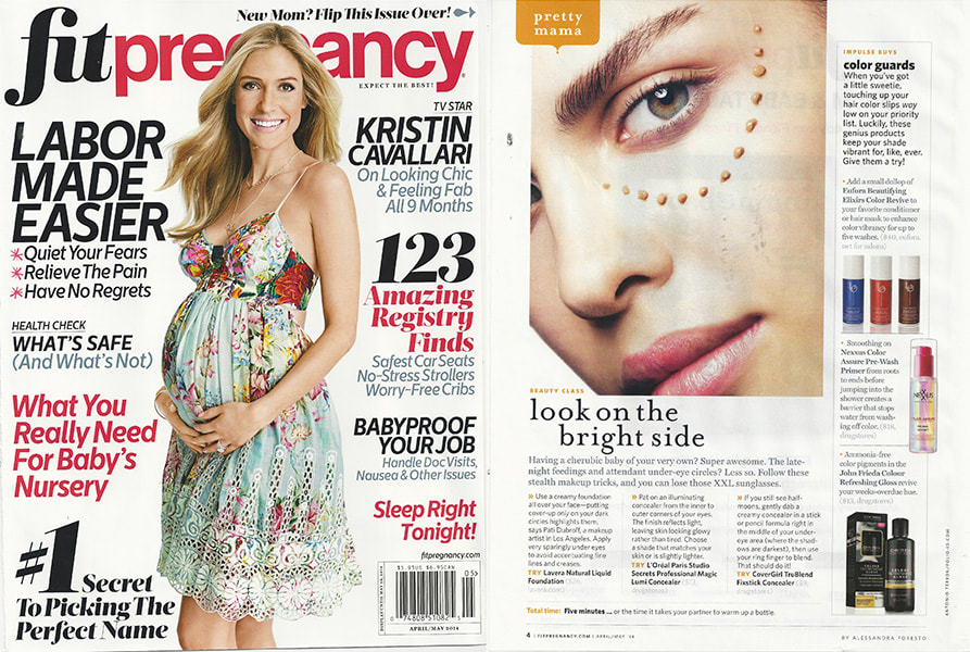 BEAUTIFYING ELIXERS (Fit Pregnancy Magazine – April 2014)